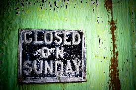 closed-on-Sunday