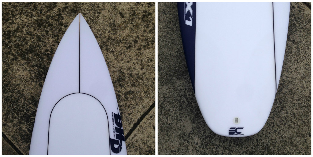 DHD Epoxicore DX1 by Zak Surfboards Collage 1