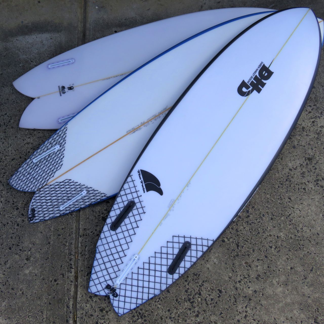 Twin Fin Surfboard Models
