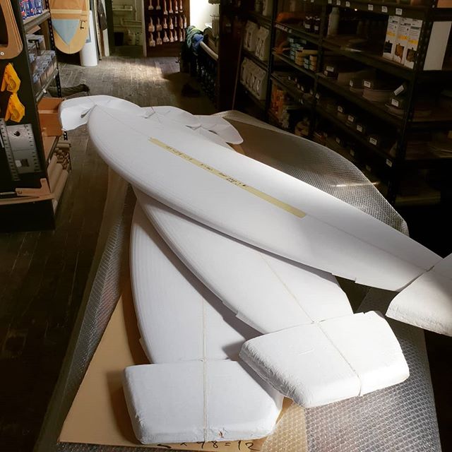 Looks like summer is coming when shops like Zak Surfboards start ordering Fishes