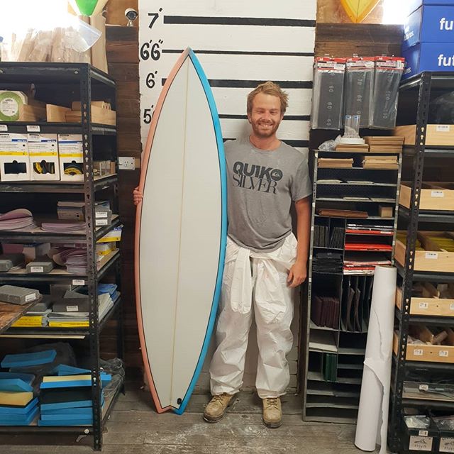 Joel whipped up this 6’6 step up for Winki