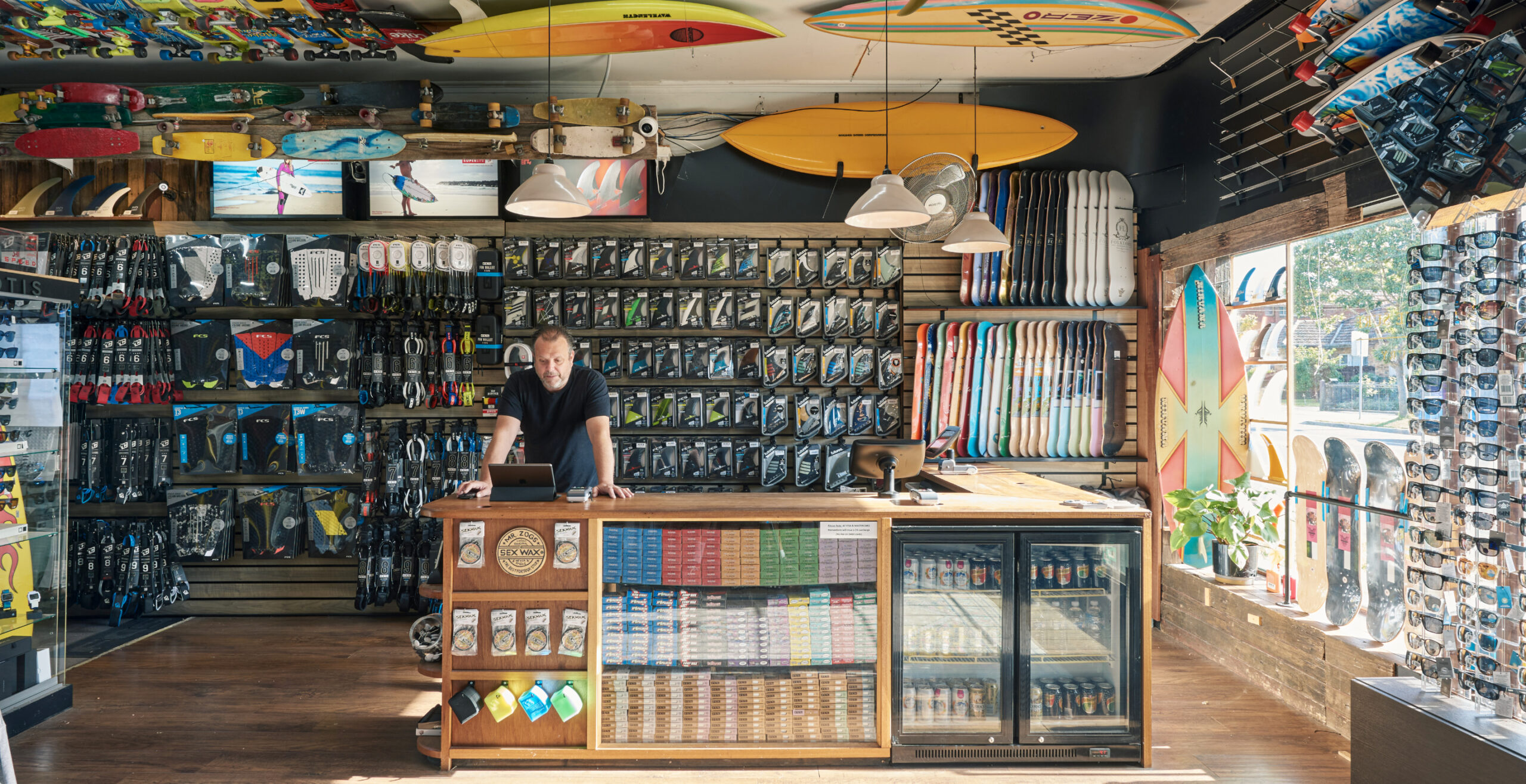 Melbourne Surfbord Shop Inside Shop Counter Thornbury New